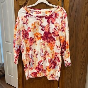 Chico's Multicolor Long Sleeve Top